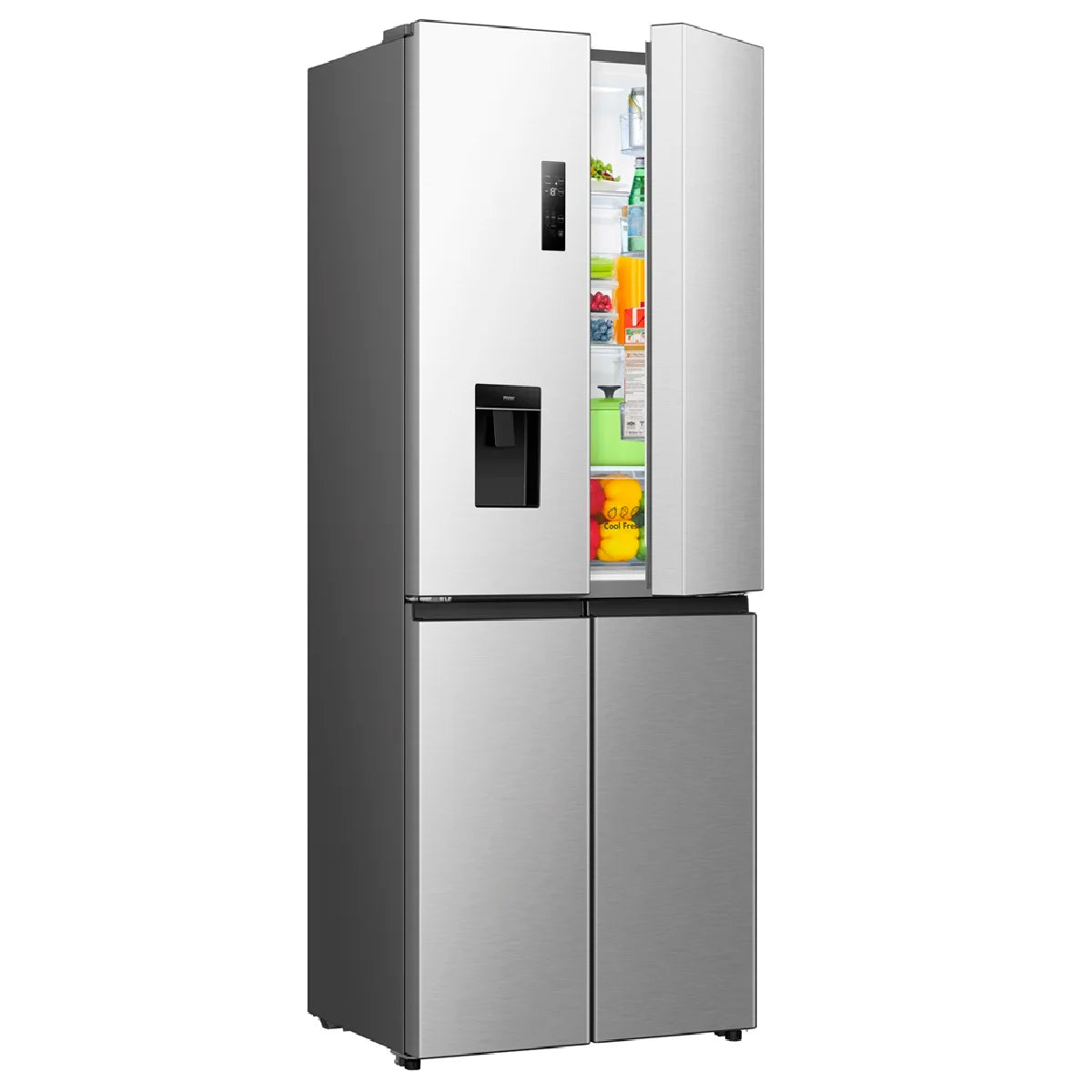 Geladeira Hisense Multidoor 460L Frost Free Inverter Inox