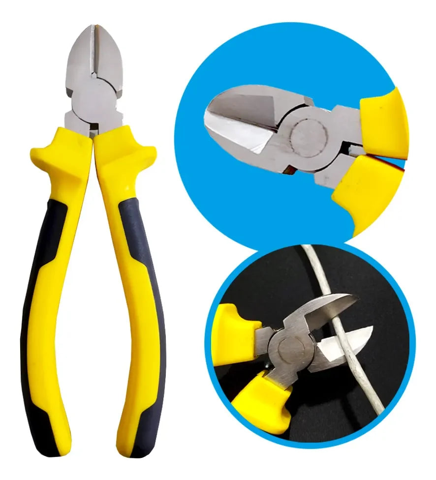 Alicate de Corte Diagonal 8 Pol 200MM Resistente