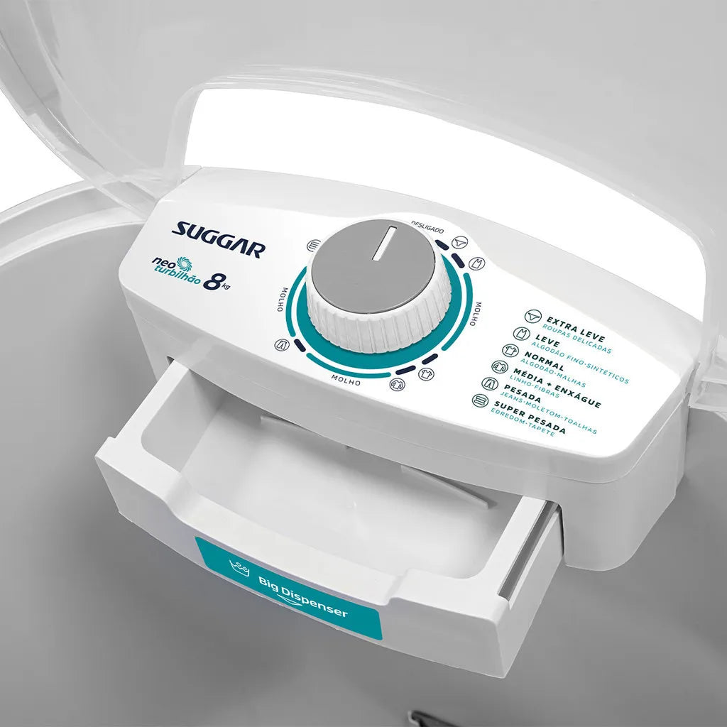 Tanquinho Suggar Neo Turbilhão 8Kg