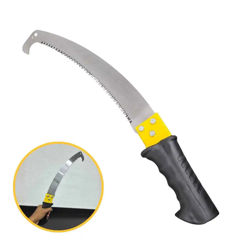 Serrote De Poda Galhos Com Serra Curva 53cm Aço