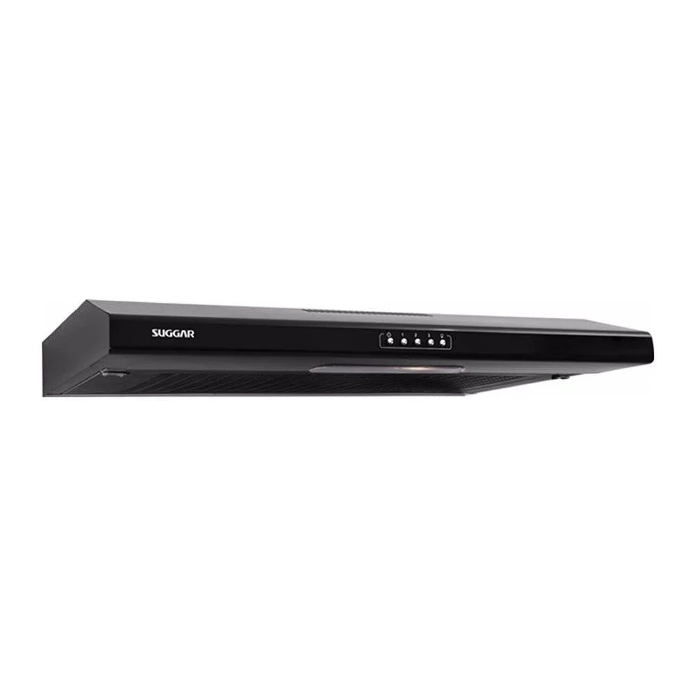 Depurador de Ar Suggar Slim 80cm 105w 3 Velocidades Preto