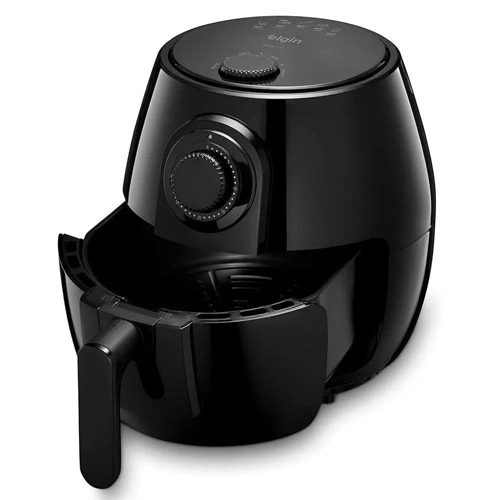 Fritadeira Elétrica Elgin Quick Fryer 4 Litros Preta 1350W
