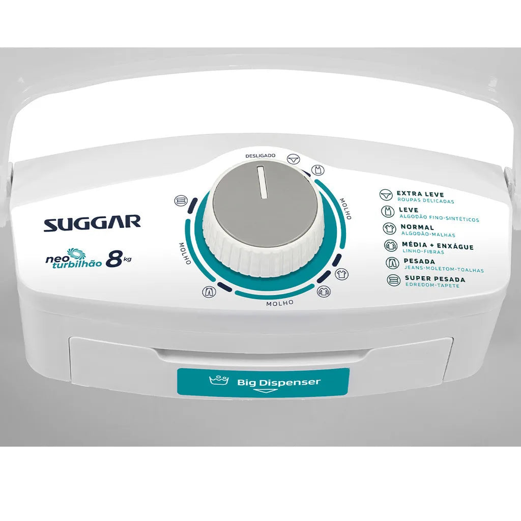 Tanquinho Suggar Neo Turbilhão 8Kg