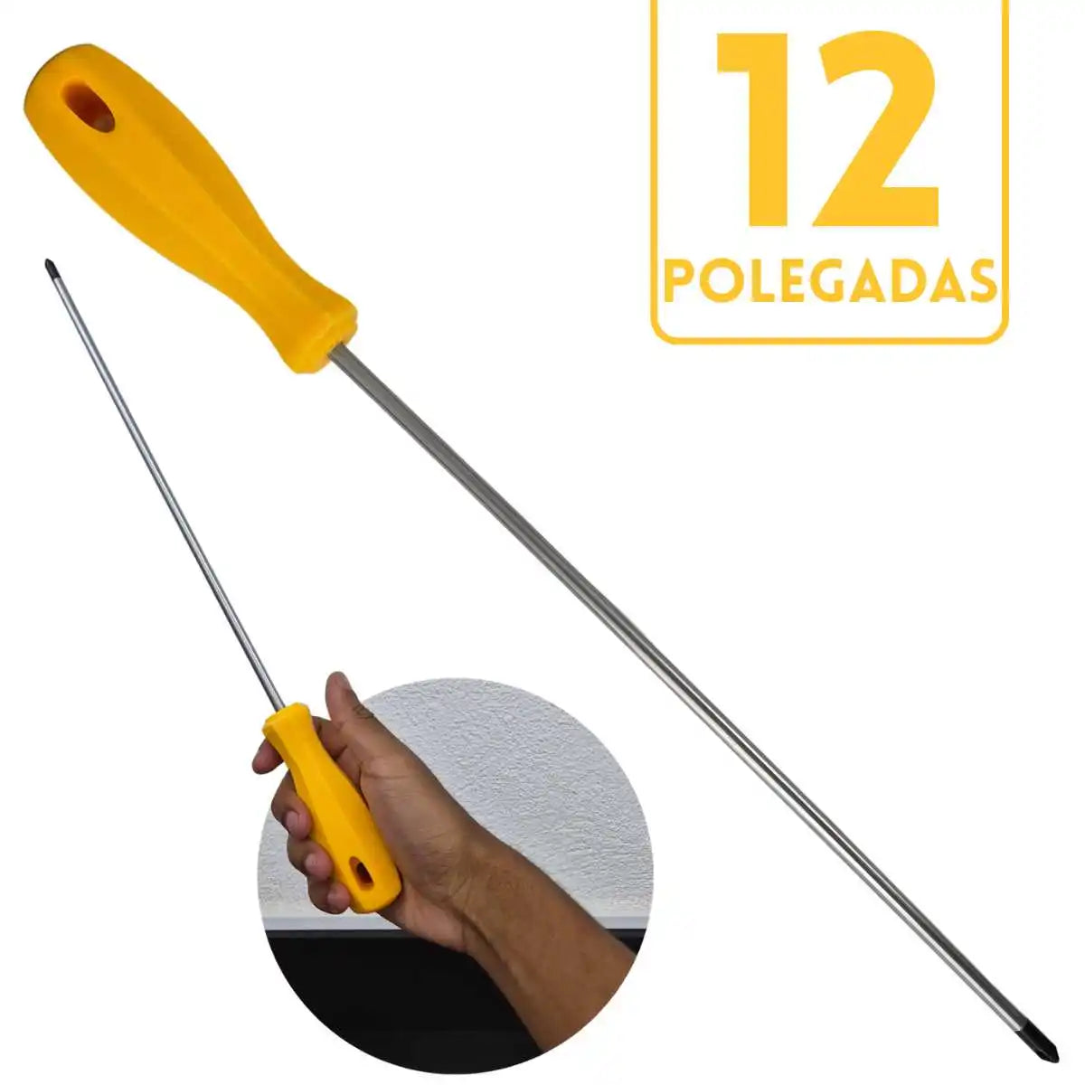 Chave Phillips 40cm  12 Pol Tanquinho Profissional Grande