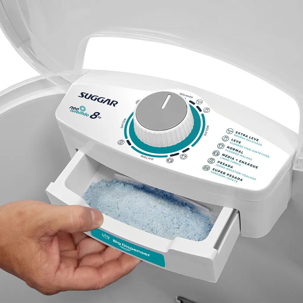 Tanquinho Suggar Neo Turbilhão 8Kg